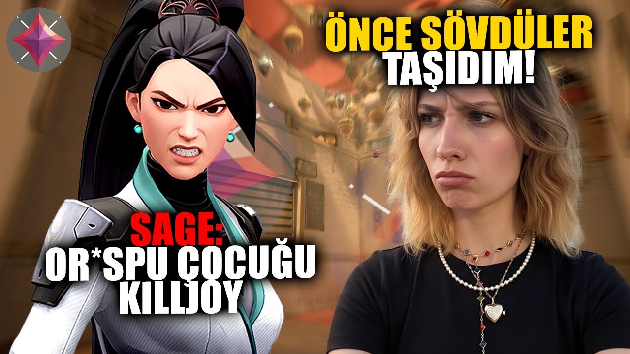 KÜFÜR ETTİLER AMA TAŞIDIM! | VALORANT DERECELİ