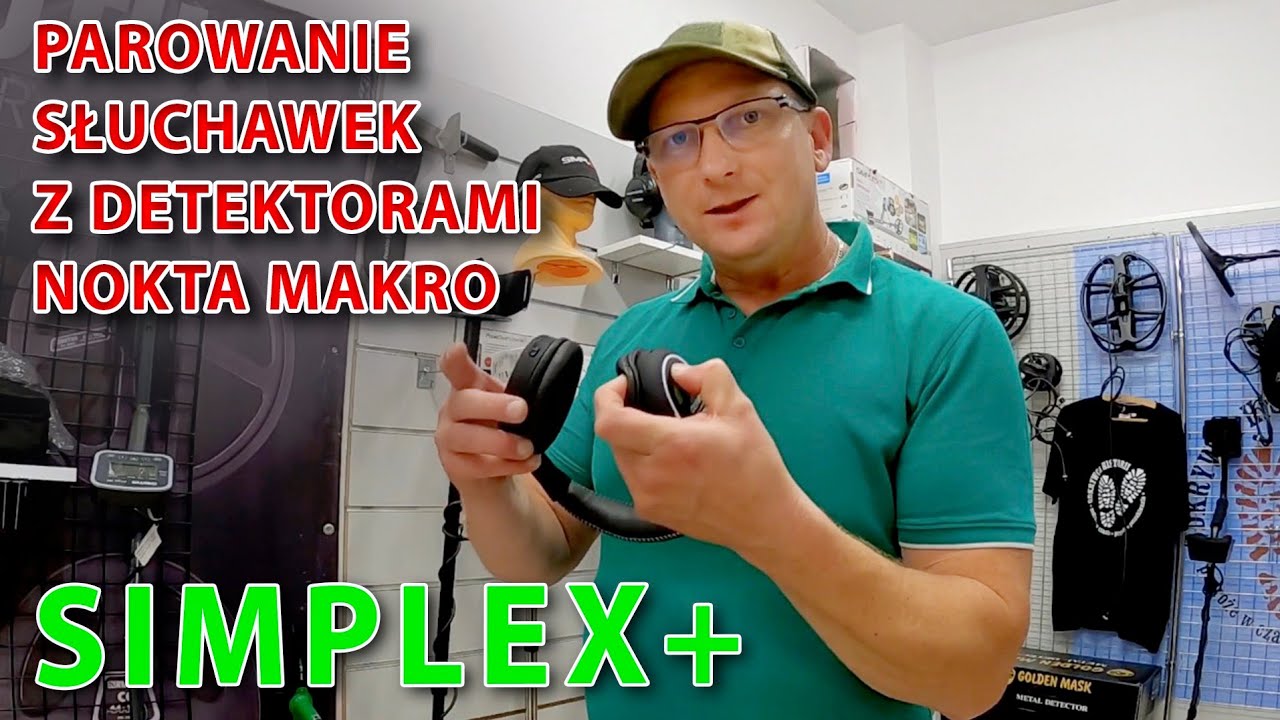 Simplex+ Parowanie słuchawek z detektorami  Nokta Makro. Rozwiązywanie problem&oacute;w.Reset parowania