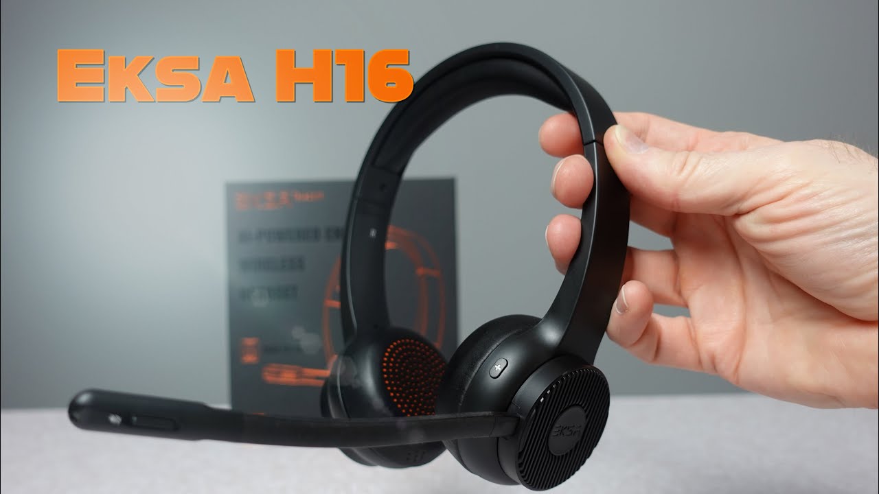 Eksa H16 AI-Powered Wireless Headphones - Top 6 Features!  **30% Discount code! **