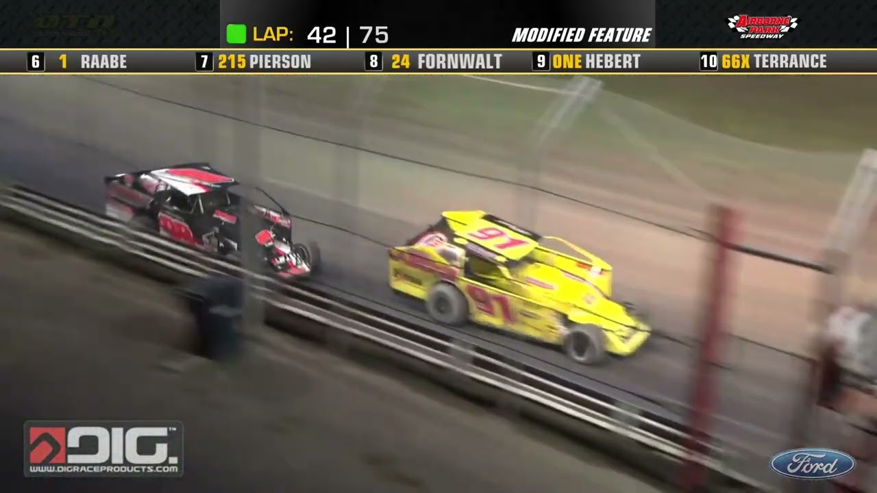 Airborne Park Speedway | Modified Feature Highlights | 9/7/25