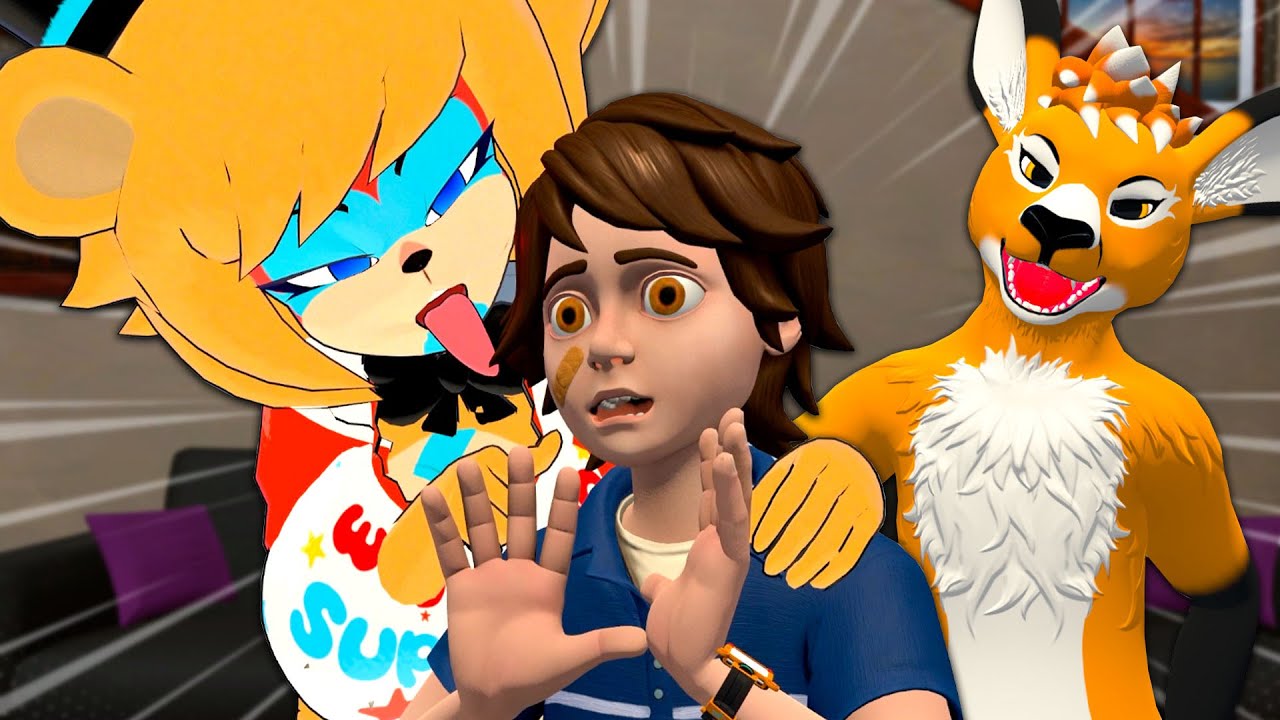 ADOPTOWAŁA MNIE FREDINA NA 24H w VRChat [+16]