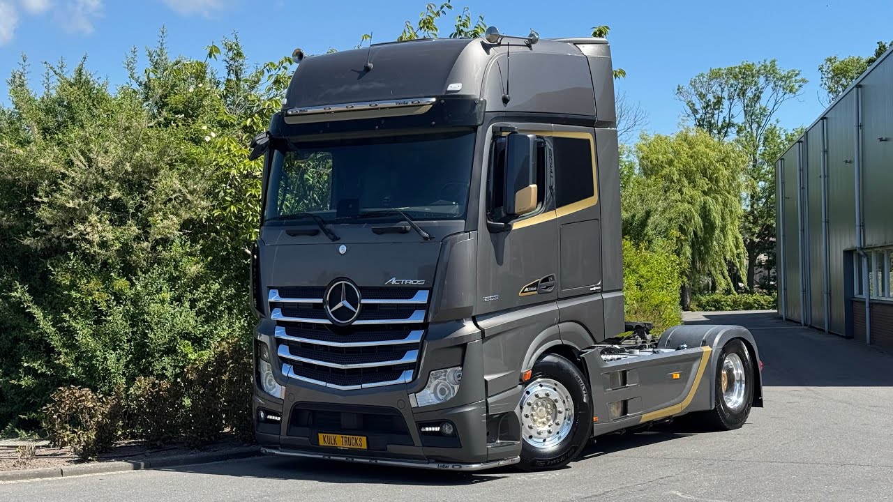 MERCEDES BENZ ACTROS 1863 GigaSpace ** ULTIMATE EDITION ** ret / night ac / ACC / pto hydr - 2019