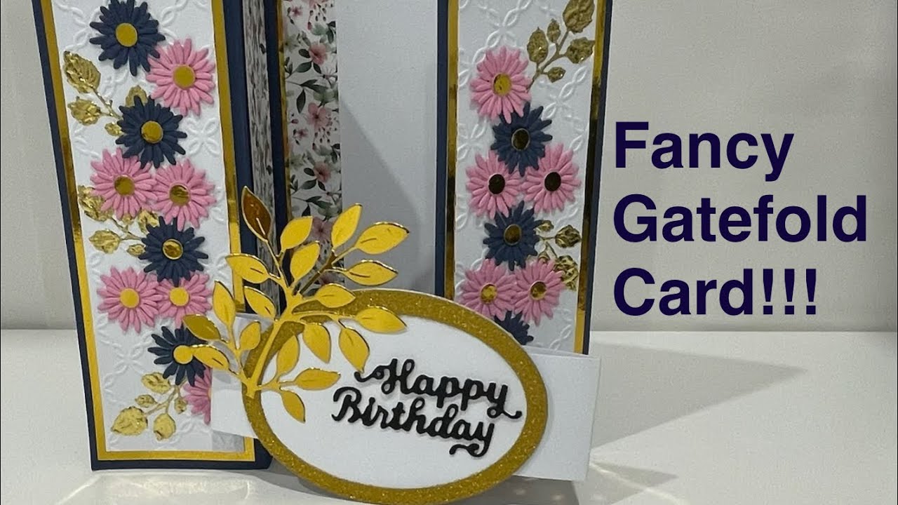 A Fancy Gatefold Card!!! 