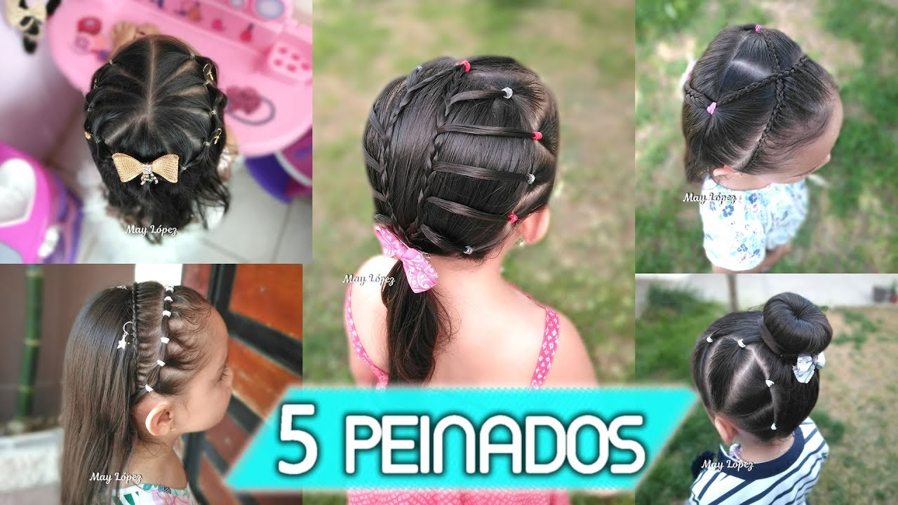 Peinados elegantes para NIÑAS | Peinados para fiestas | May Lopez