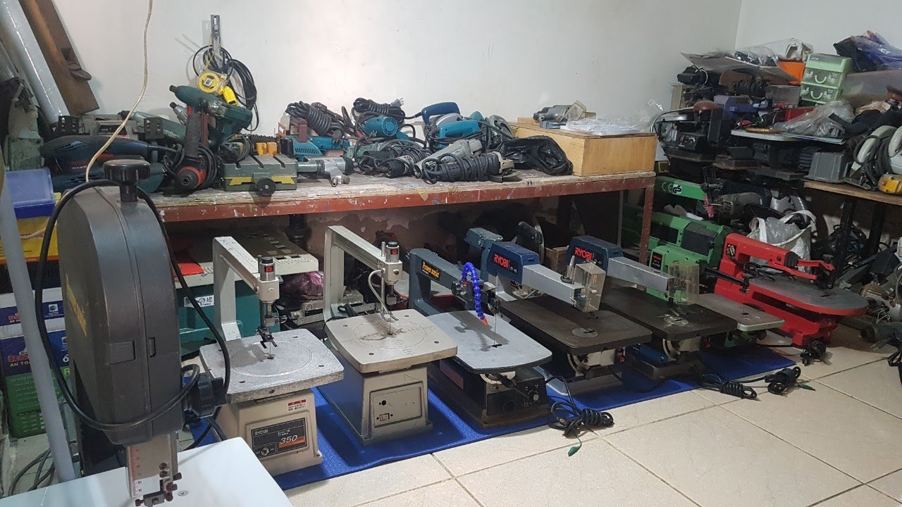 Scroll Saw Japan/Tes tất cả các loại máy cưa lọng, hướng dẫn chọn máy cưa lọng phù hợp