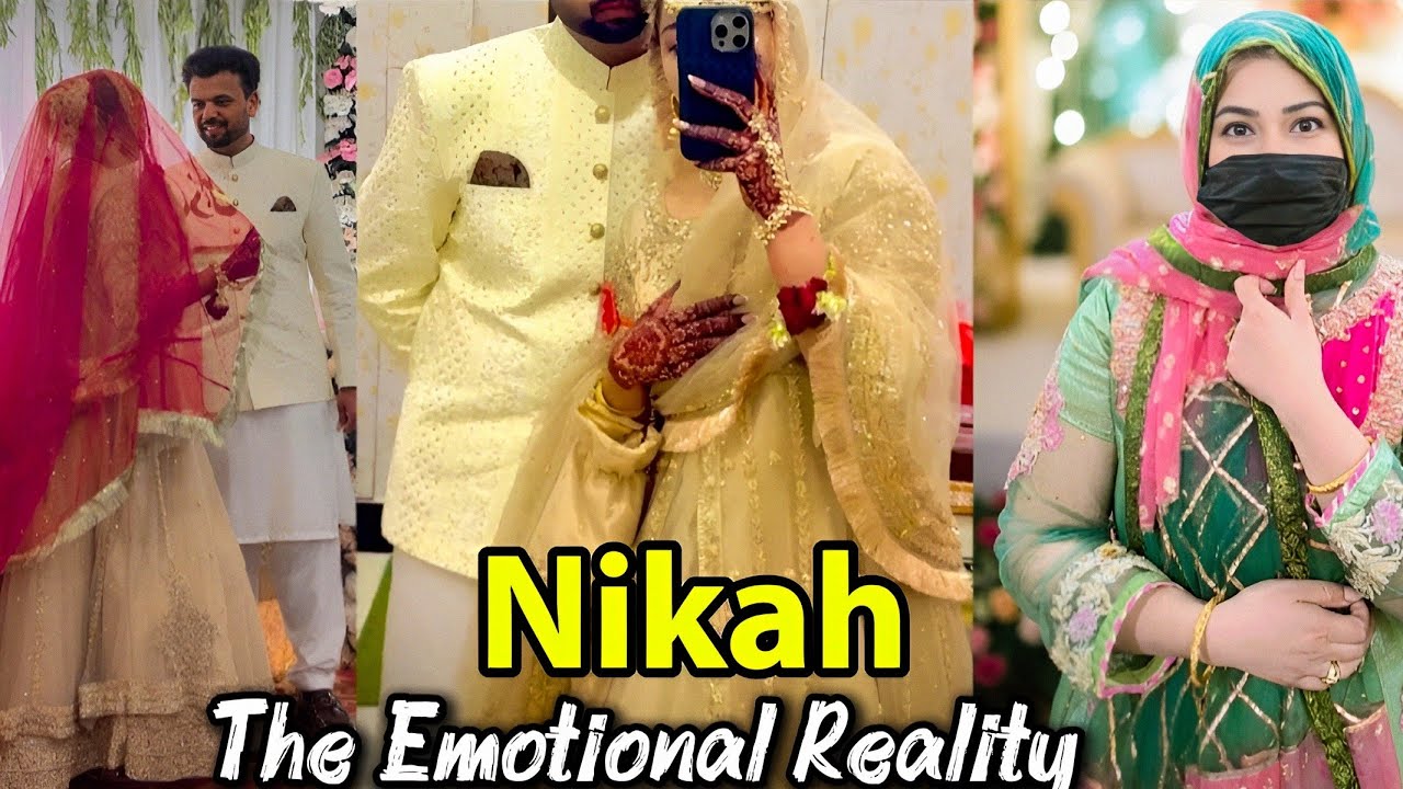 Nikah Vlog | Most EMOTIONAL BTS 😭| Nikah Look 🤩 Wedding Food & Decor 