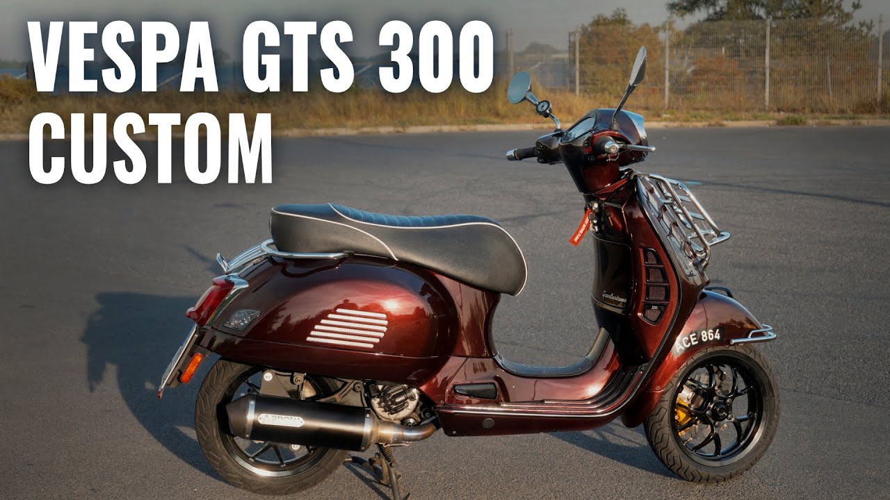 VESPA GTS 300 Custom | 13 inch wheels