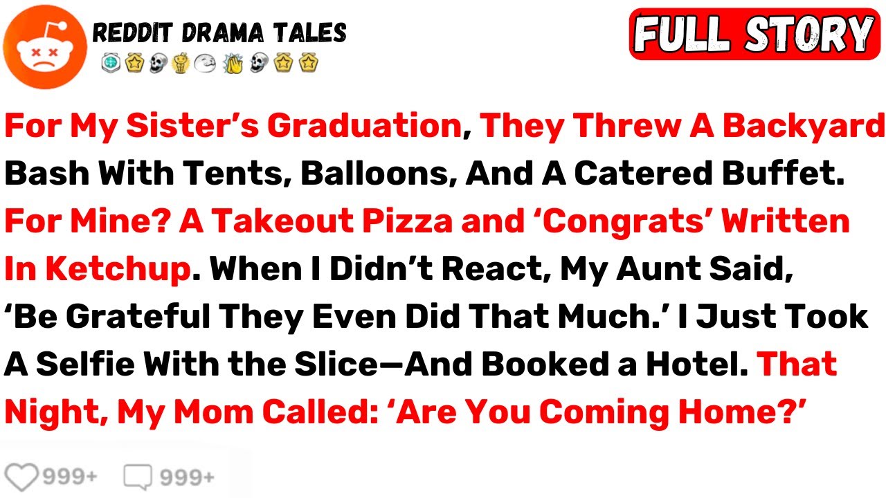 For My Sister’s Graduation, They Threw A Backyard Bash With Tents, Balloons... - Best Reddit Stories