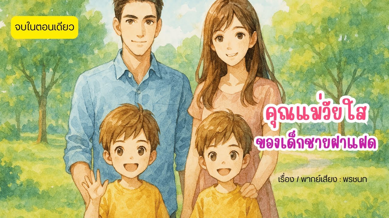 ุณแม่วัยใสกับลูกชายฝาแฝด (จบในตอนเดียว)