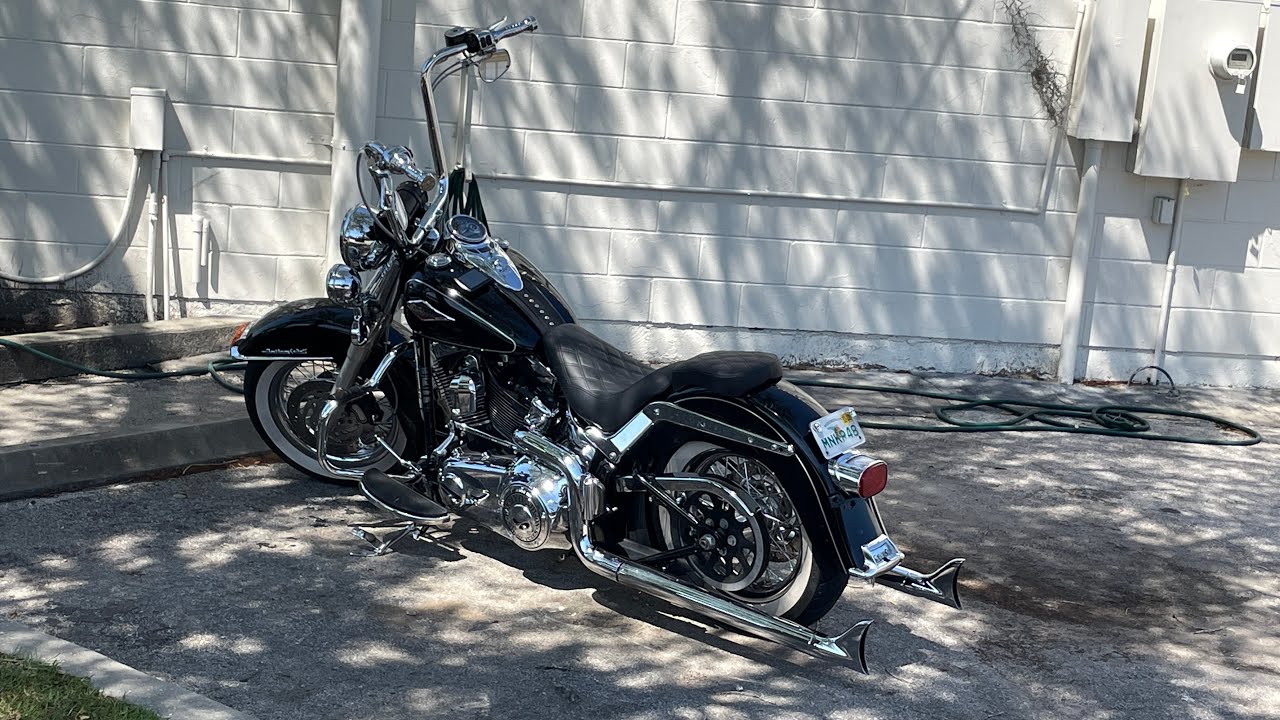 CHOLO 2012 Harley-Davidson Softail Heritage Classic Latest Upgrades | Cobra Fishtails