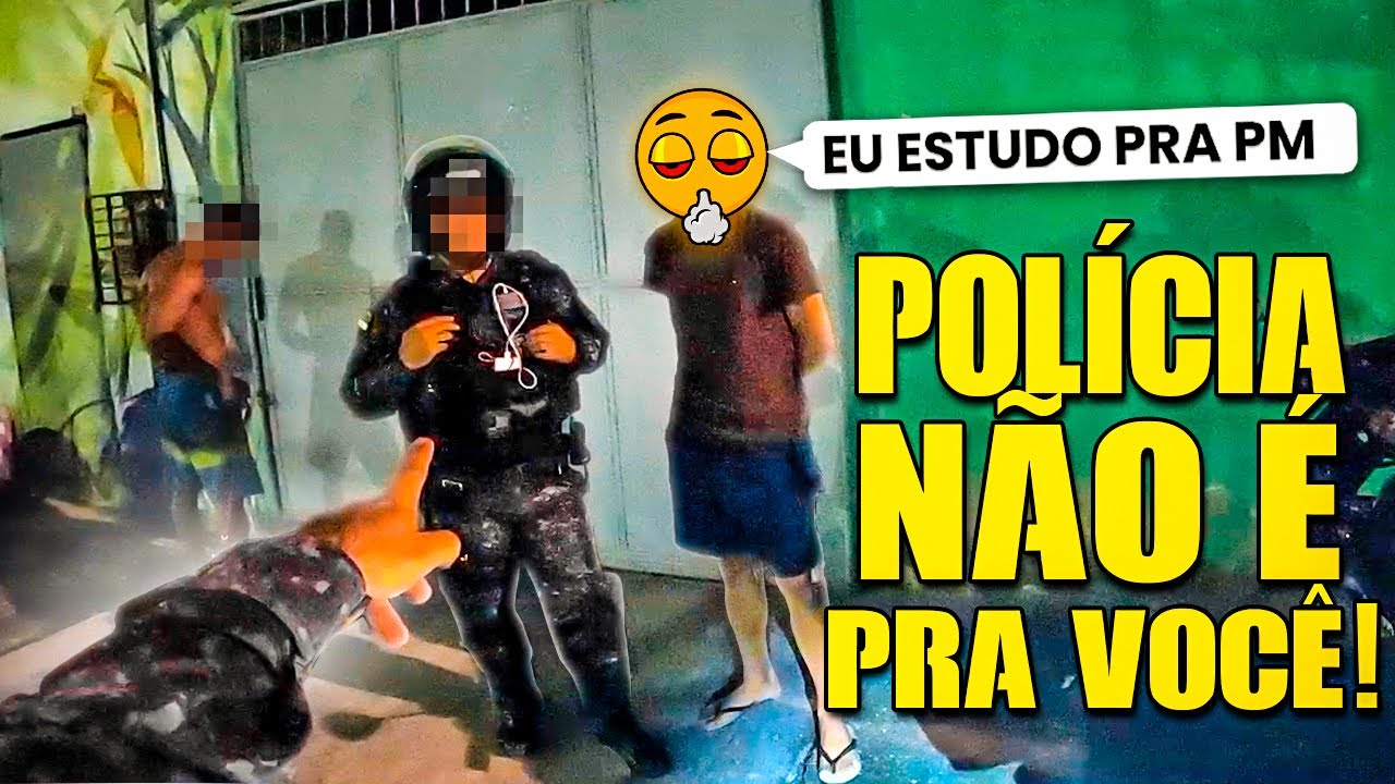 USUÁRIO DE DR0G4 ESTUDANDO PRA POLÍCIA. SERÁ QUE DÁ CERTO?
