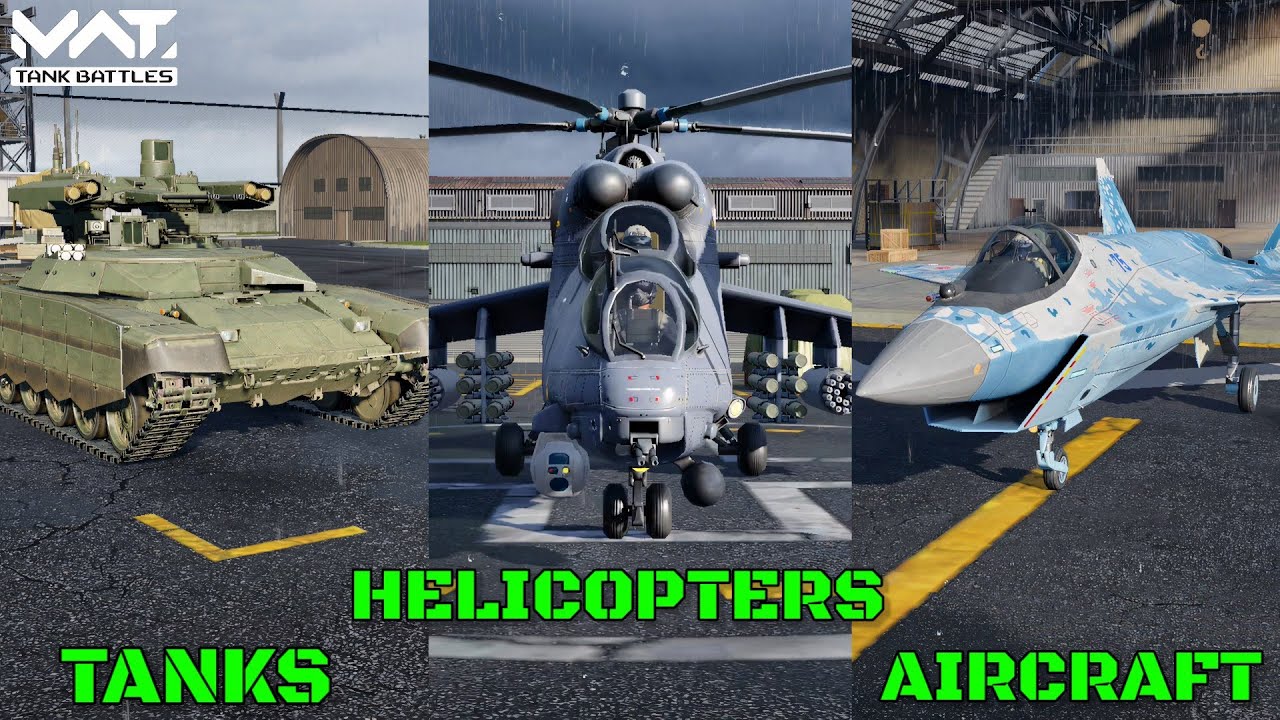 Quick View All Vehicles In MWT Tank Battles Closed Alpha Test