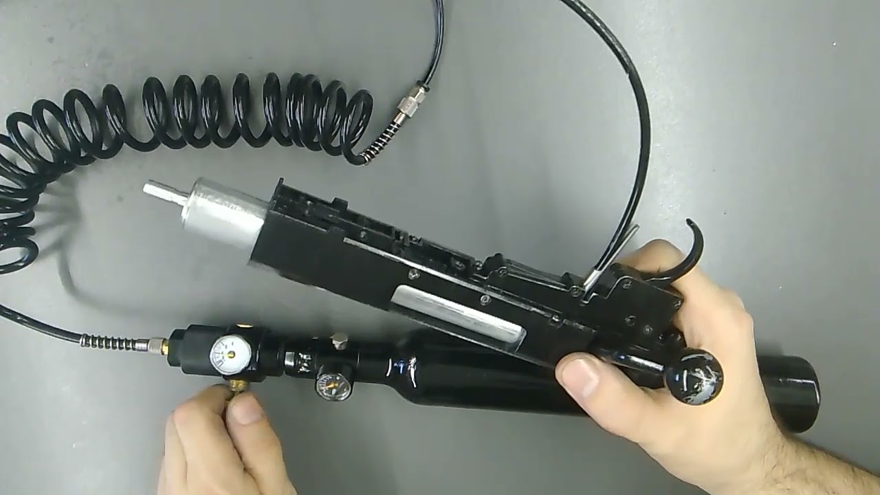 Инструкция по монтажу ВВД-системы Atropos tactical в страйкбольную винтовку L96 от фирмы Cyma