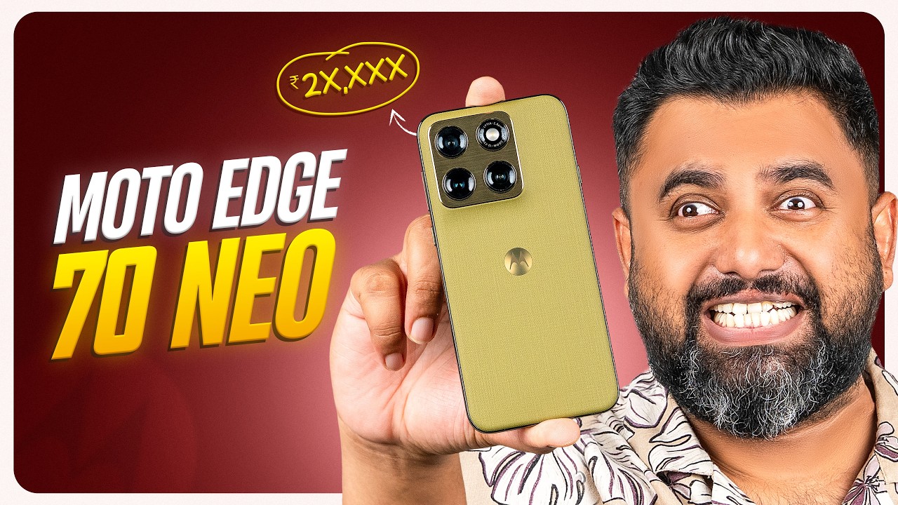 Первый взгляд на Moto Edge 70 Neo!