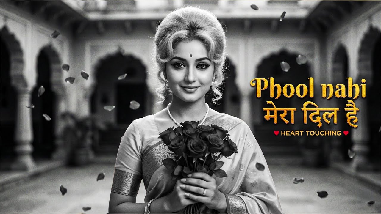 Phool Nahi Mera Dil Hai | Old Hindi Romantic Song | Heart Touching 60s-70s Vibe Love Song