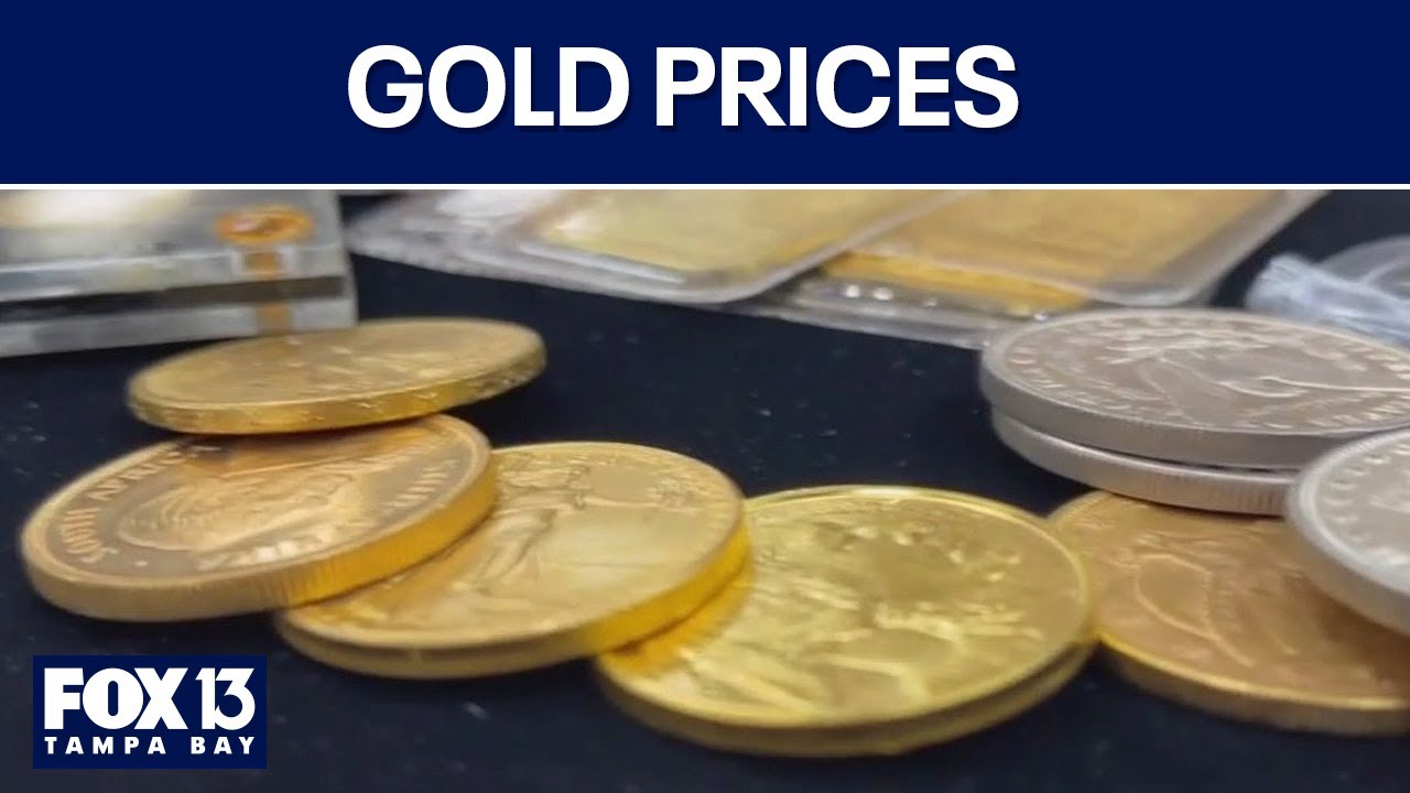 Gold prices reach $4,000 an ounce for first time
