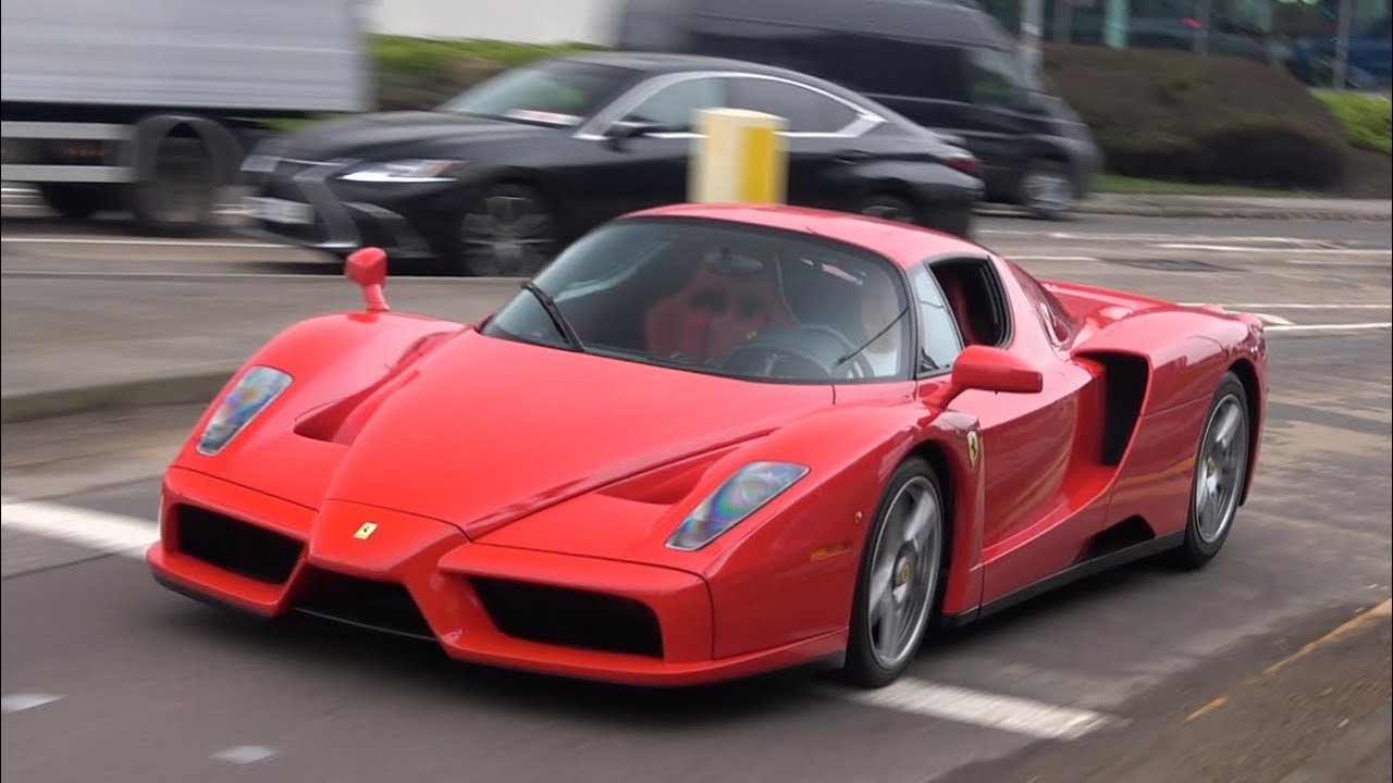 Supercars Arriving at and Leaving a Car Show (Cars & Coffee @ JCT600 Ferrari Leeds)!!!