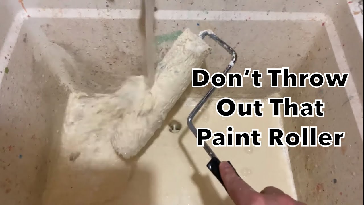 How To Clean a Paint Roller Sleeve | Built Tough Tool Talk