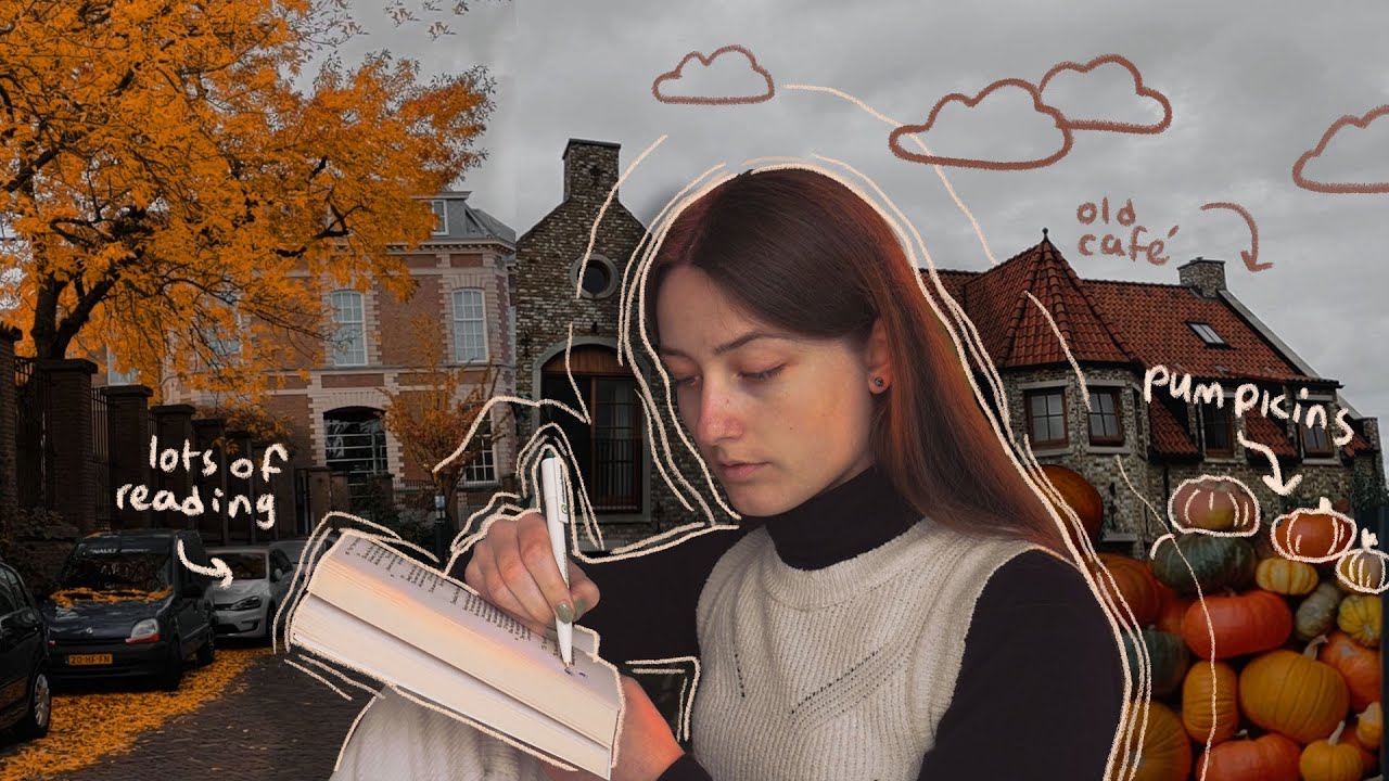 transitioning to fall, dark academia tbr & thrift bookshops 🌞🍂 reading vlog
