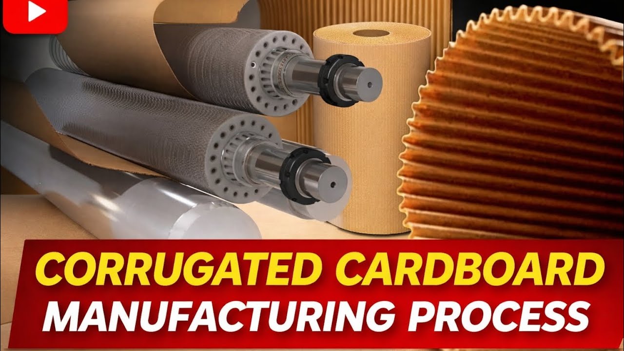 How To Make Corrugated 3 Ply Sheet for Carton Box Box#viral#trending#manufacturing#Carton#box