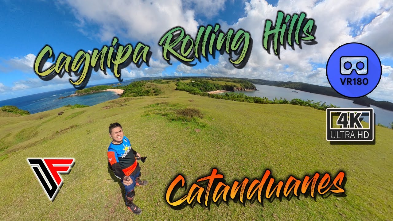 Cagnipa Rolling Hills, Catanduanes, Philippines in 3D VR 180