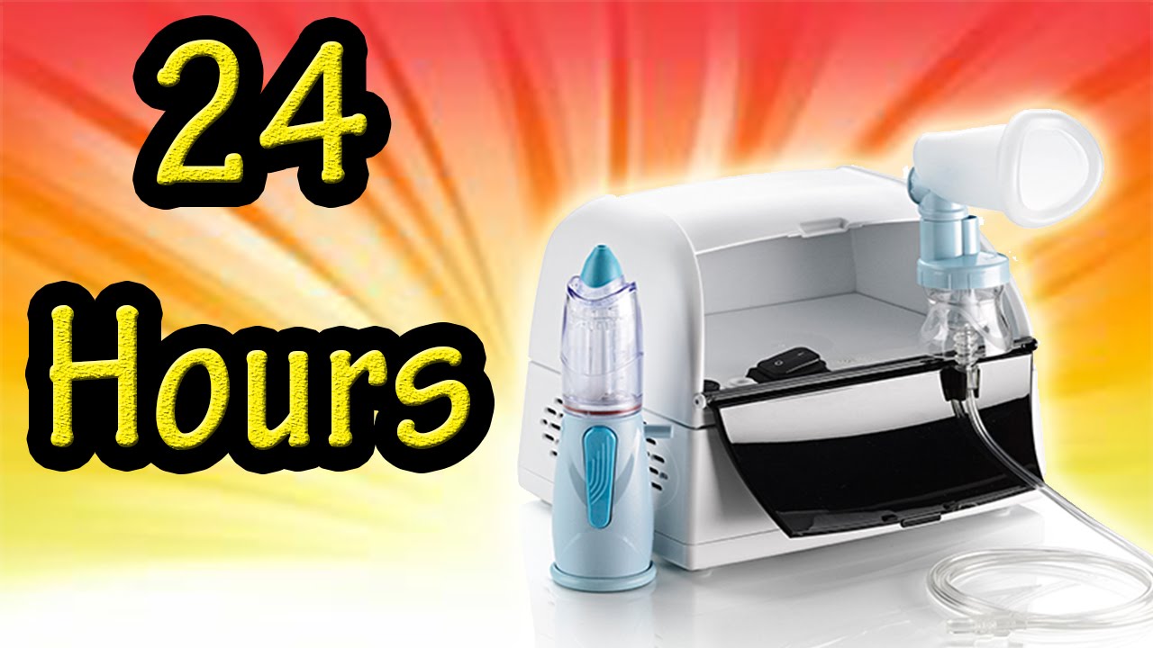 24 hours Arosol terapia del suono white noise