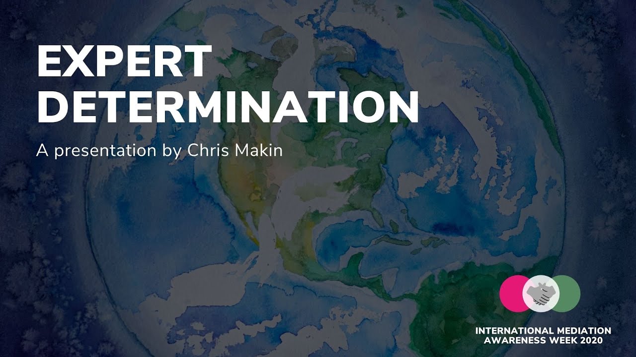 Expert Determination - Chris Makin