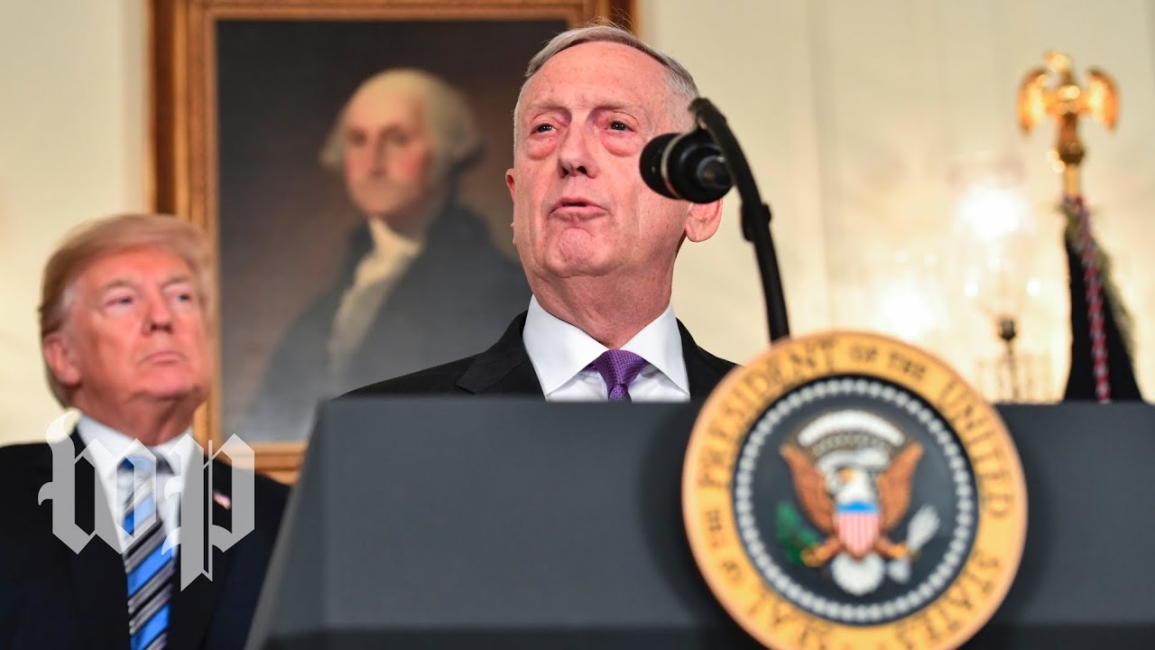 Mattis: 'We received the largest military budget in history'