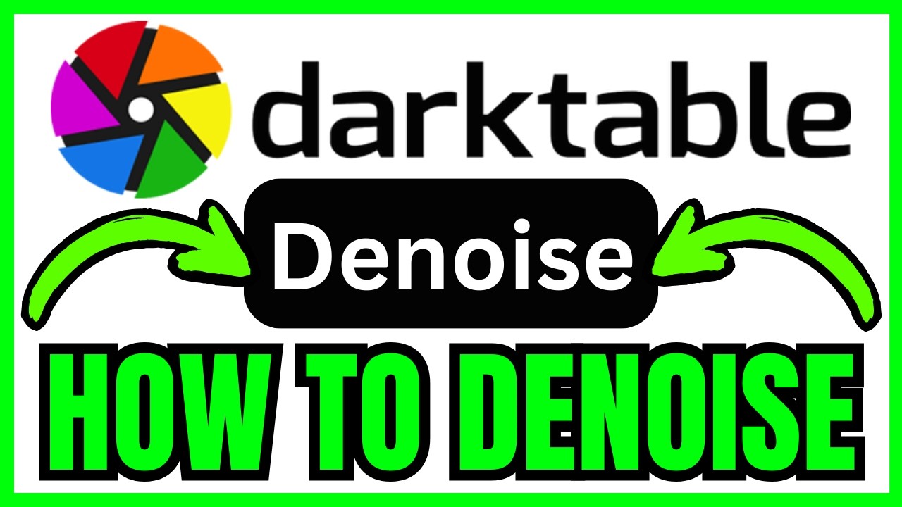 How To DENOISE In Darktable (QUICK & EASY) 2026