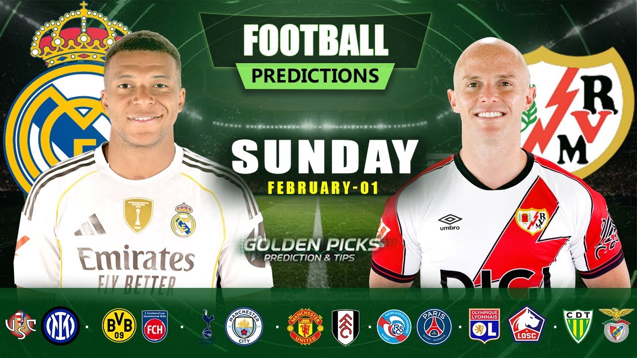 Football Predictions Today 01 February | Possible Scores, Corners & Cards | Golden Picks Plus