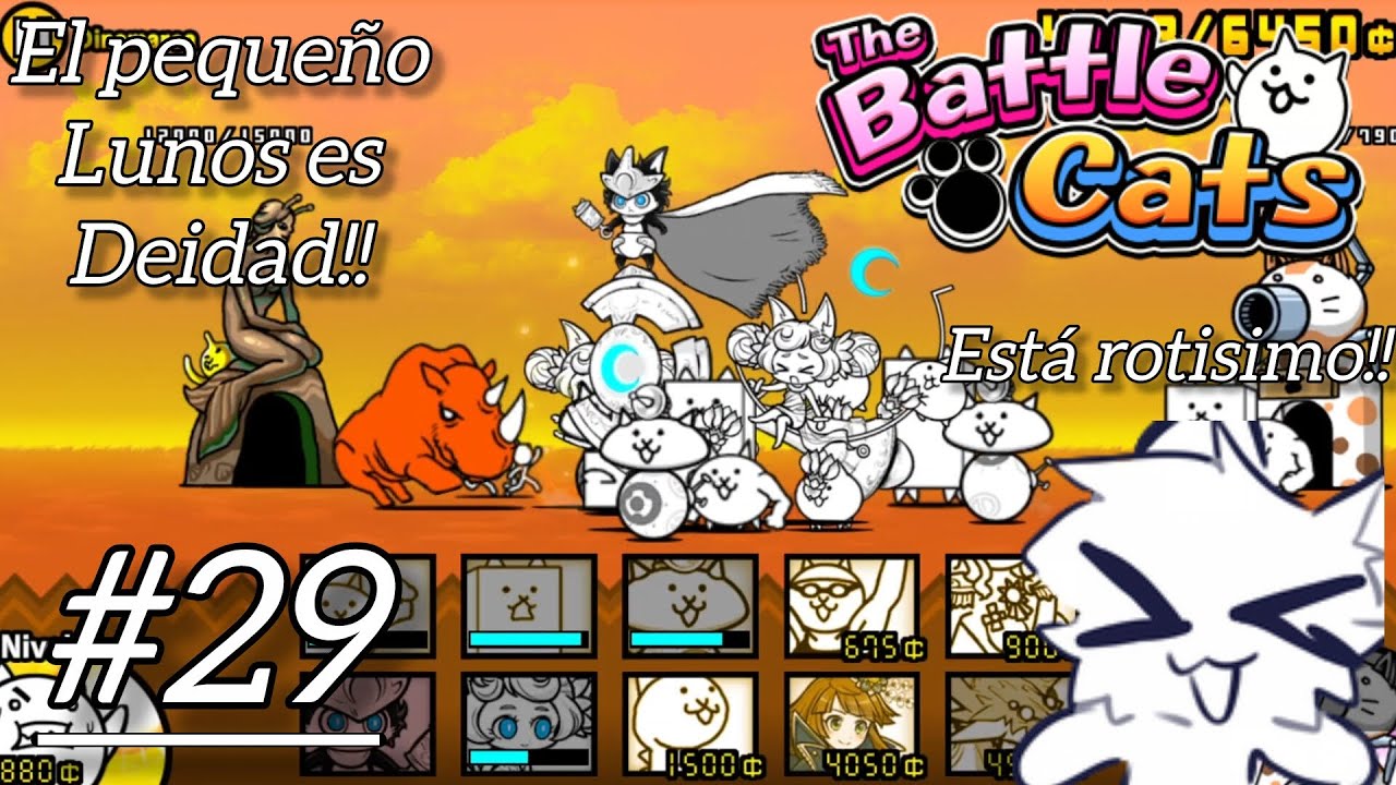 El pequeño lunos está OP| The Battle Cats #29 | HACIA EL FUTURO [Artimañas Alienígenas] | Dolphex