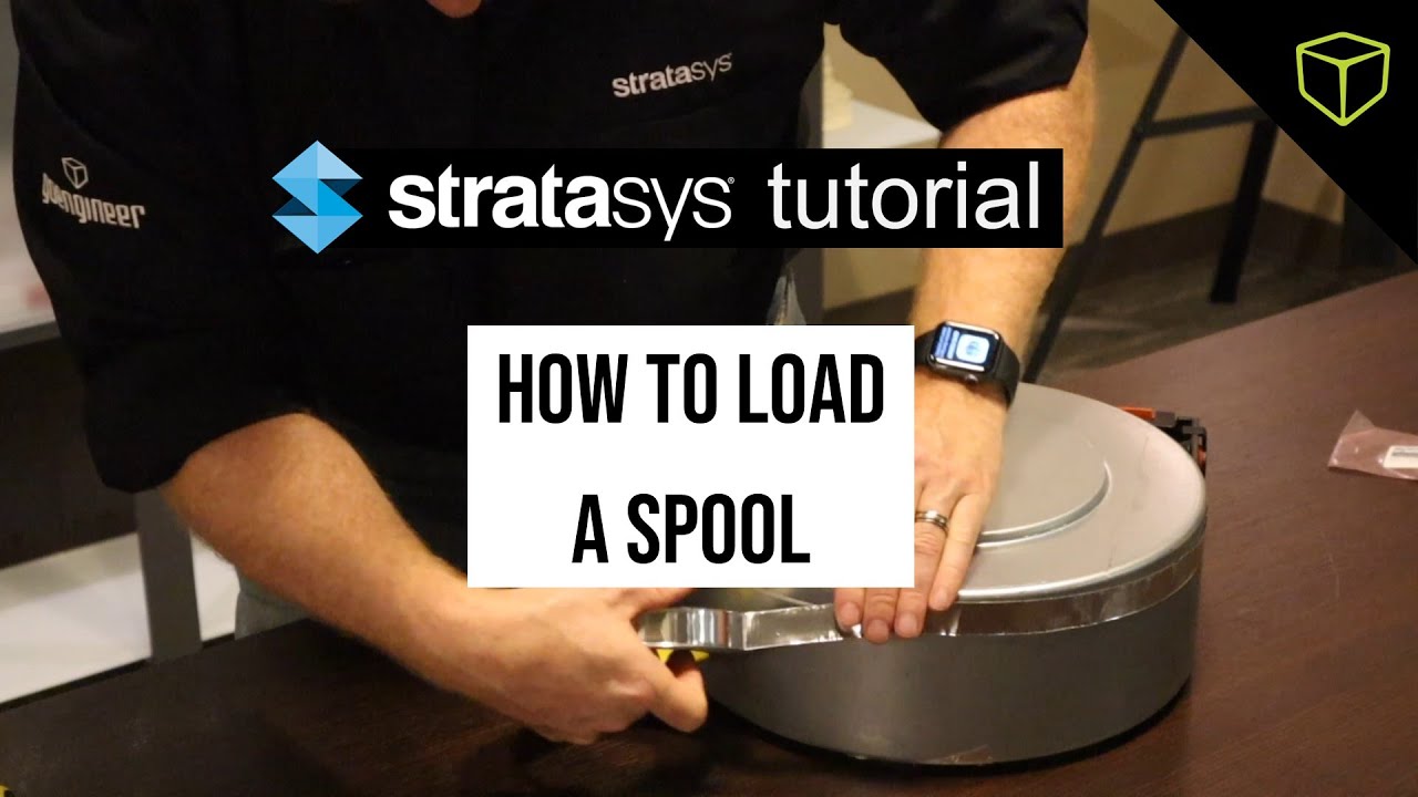 Stratasys Tutorial - How to Load a Spool for Open AM Materials