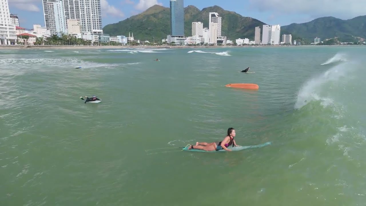 Surfing in Nha Trang. December. 29.12.25