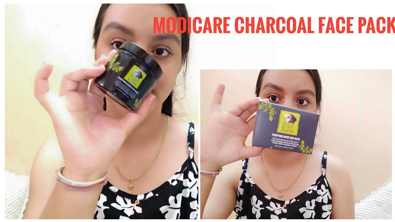 Modicare Charcoal Face Pack Review+Demo || #modicare