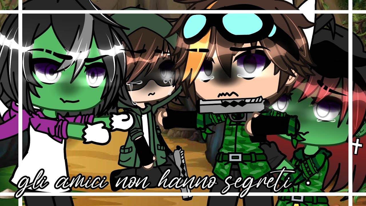🎭||«Gʟɪ Aᴍɪᴄɪ Nᴏɴ Hᴀɴɴᴏ Sᴇɢʀᴇᴛɪ»||#spyon||#thebadnauts||#sterio||#strecico||#glmm||🖤