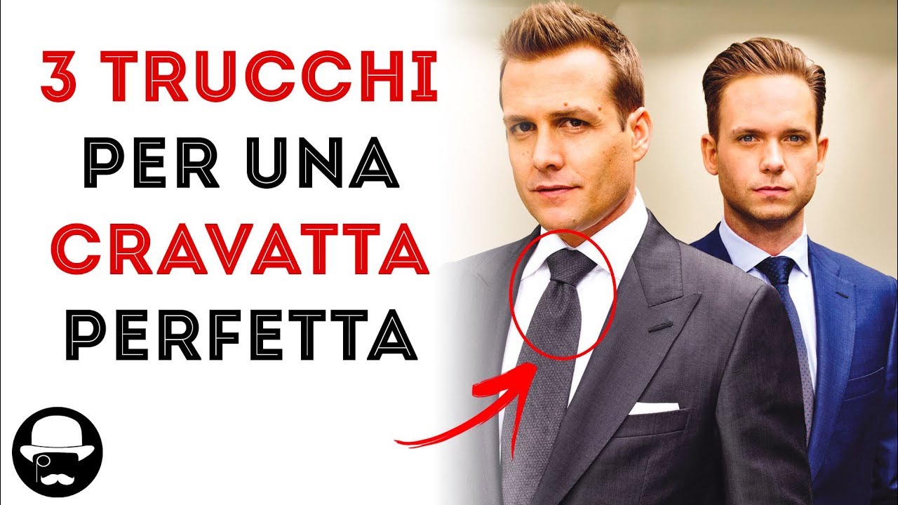 3 TRUCCHI per una CRAVATTA perfetta + BONUS finale