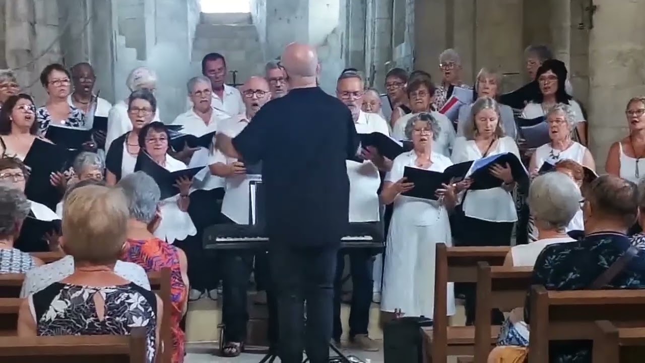 Chorale Uni'son  Eglise St Gelais 21 Juin 2025