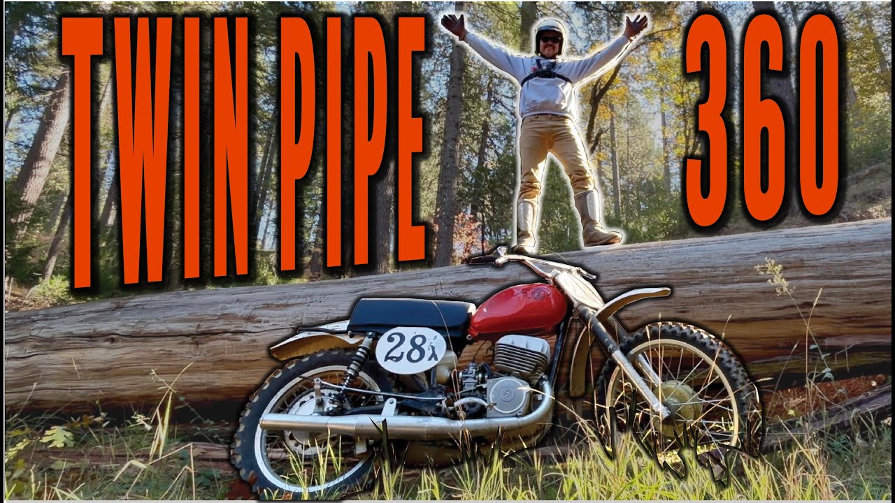 Катаемся на КОРОЛЕ двухтактных мотоциклов 60-х — CZ 360 Twin Pipe! | Мотоцикл и пиво, сезон 2