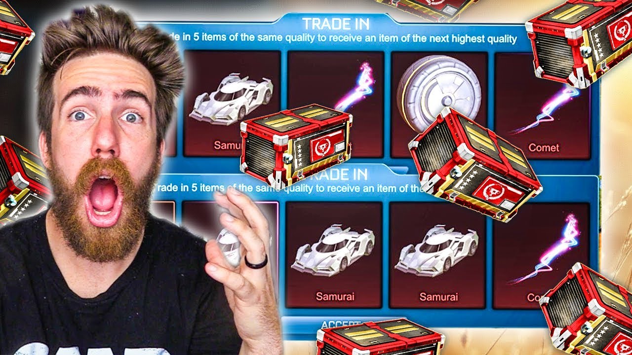 TRADING UP ALL MY TRIUMPH CRATE ITEMS!