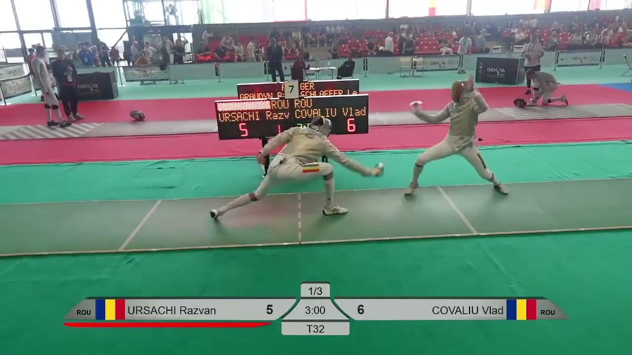 Euro Champs 2025 SMS - L32 - Razvan Ursachi ROU v Vlad Covaliu ROU