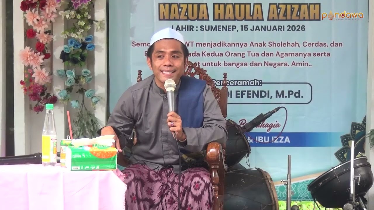 kh.wahyudi efendi, m.pd - aqiqoh nazua haula azizah