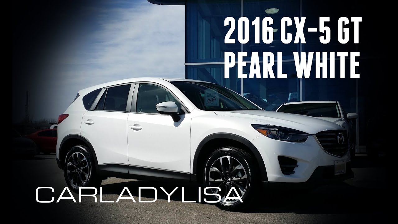 2016 MAZDA CX-5 | GT Finished in Pearl White