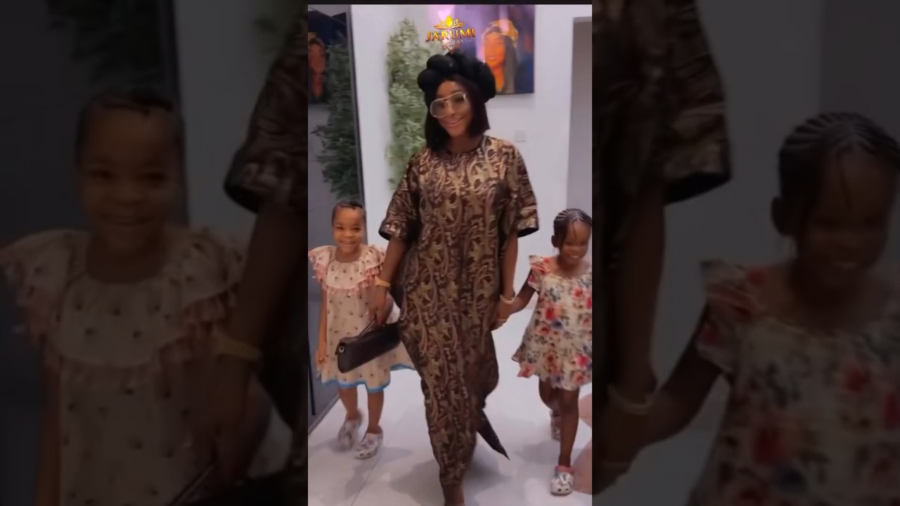 Ini Edo Took Her Beautiful Daughters On A Date 