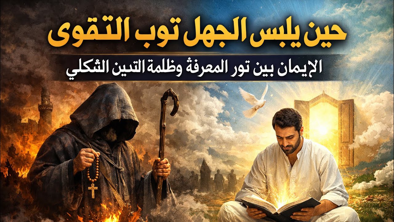 حين يلبس الجهل ثوب التقوى: الإيمان بين نور المعرفة وظلمة التدين الشكل