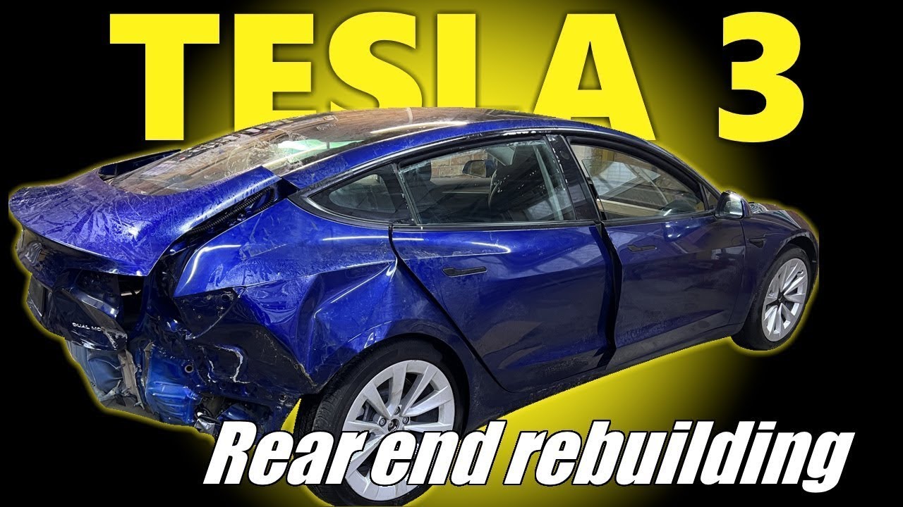 Tesla 3 Performance Rear End Repair