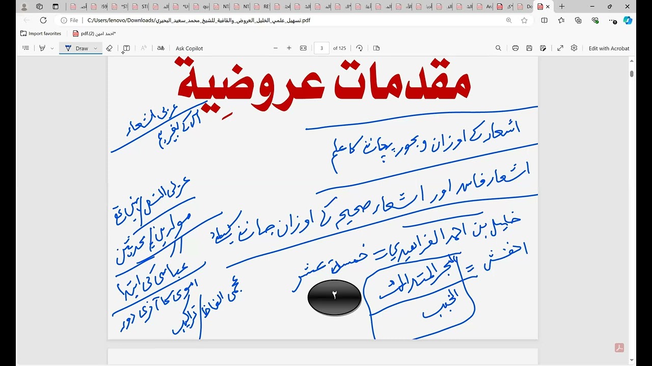 UGC NET/JRF|ARABIC||DEC. 2024|مصطلحات العروض||Class-10