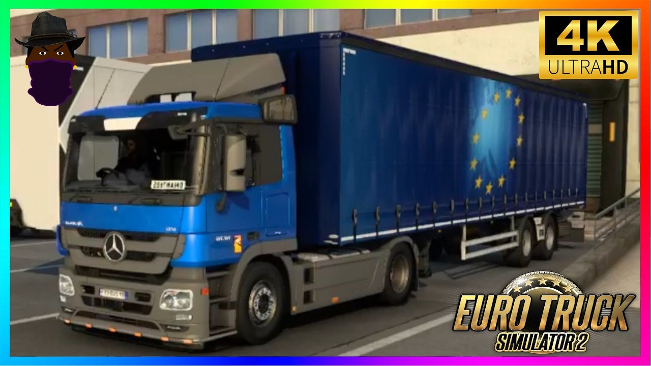 Euro Truck Simulator 2 Delivery Electronics, Potatoes, Peas, Triple Loads (139) 2021 🎮 ⁴ᴷ⁶⁰