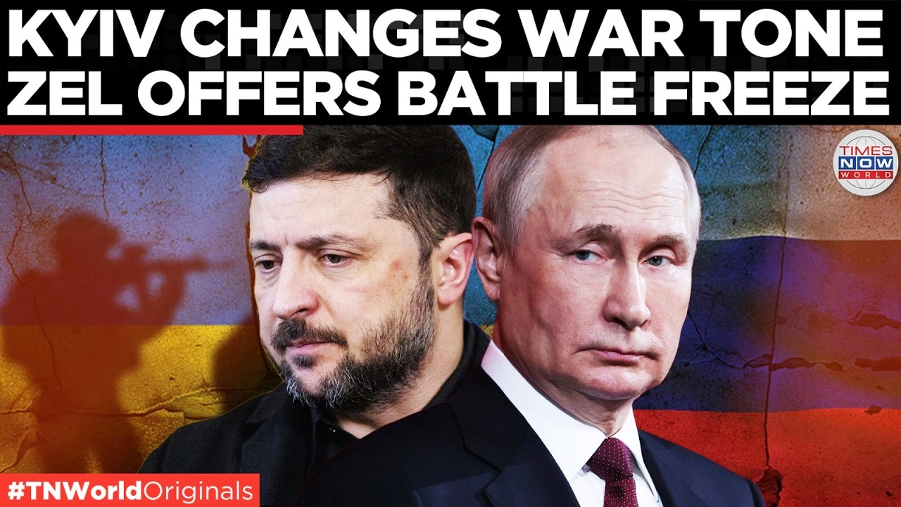 UKRAINE&rsquo;S PEACE GAMBLE? Zelensky Ready To Freeze Frontline For Russia Talks | Times Now World