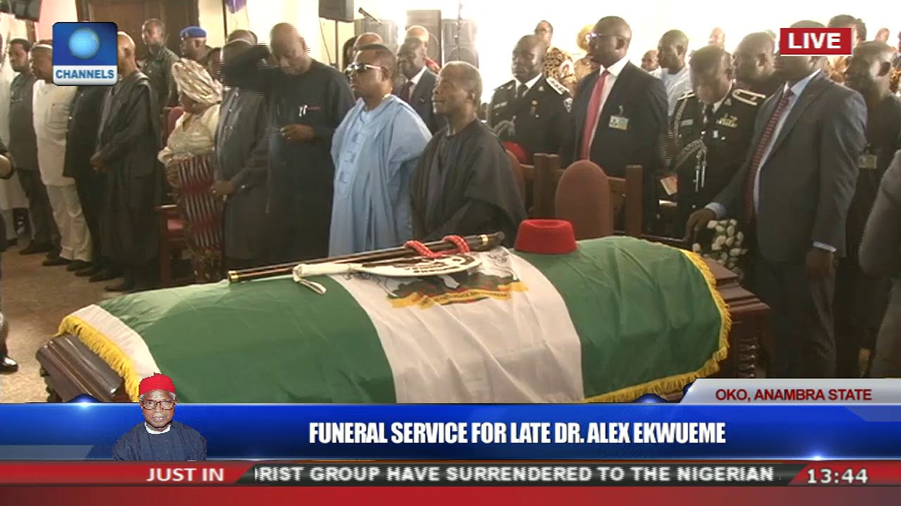 Funeral Service For Late Dr. Alex Ekwueme Pt.17 |Live Event|