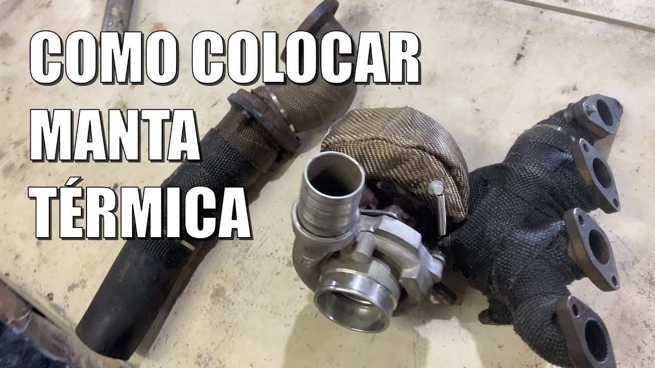 TURBO T.2 Ep.1 - COLOCANDO MANTA TERMICA NO ESCAPE DO CHEVETTE